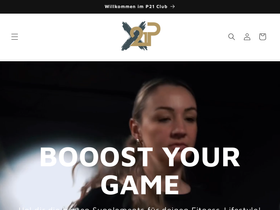 p21club.com homepage screenshot
