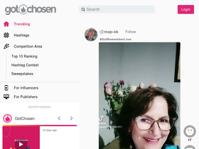 'gotchosen.com' screenshot