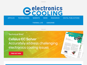 'electronics-cooling.com' screenshot