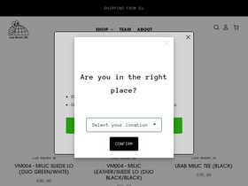 lastresortab.com homepage screenshot