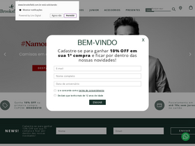'brooksfield.com.br' screenshot