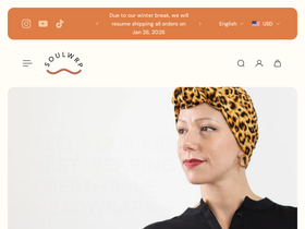 soulwrp.com homepage screenshot