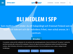 'sfp.fi' screenshot