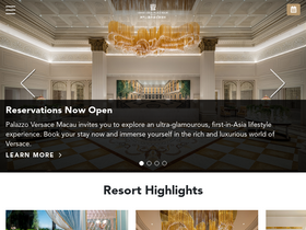 'grandlisboapalace.com' screenshot