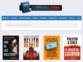 'libros4.net' screenshot