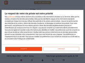 'endurance-info.com' screenshot