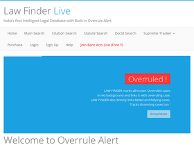 'lawfinderlive.com' screenshot