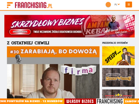'franchising.pl' screenshot