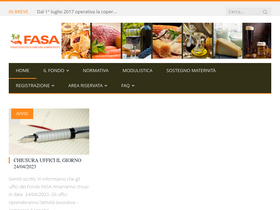 'fondofasa.it' screenshot