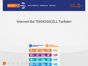 'teknosacell.com' screenshot