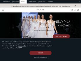 'nicolemilano.com' screenshot