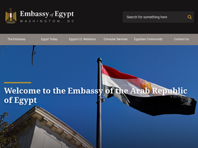 'egyptembassy.net' screenshot