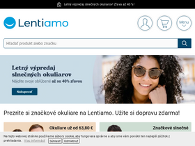 'lentiamo.sk' screenshot