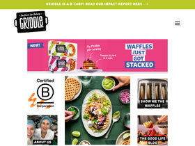 Griddle website screenshot
