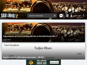 'saxontheweb.net' screenshot