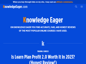 'knowledgeeager.com' screenshot