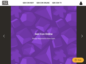 'gencon.com' screenshot