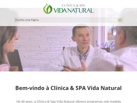 'vidanatural.org.br' screenshot