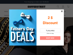 'coffeestrict.com' screenshot