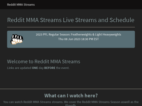 Watch mma online streams