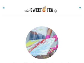 'thatsweettealife.com' screenshot