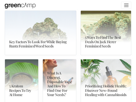 'greencamp.com' screenshot