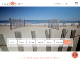 'beachrealtync.com' screenshot