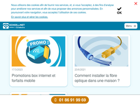 'echosdunet.net' screenshot