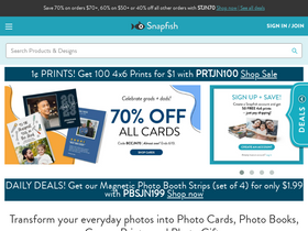 'snapfish.com' screenshot