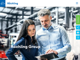 'roechling.com' screenshot