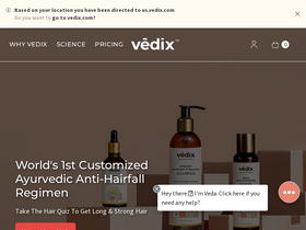 'vedix.com' screenshot