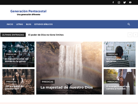 'generacionpentecostal.com' screenshot