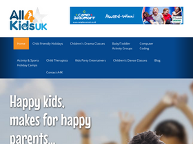 'all4kidsuk.com' screenshot