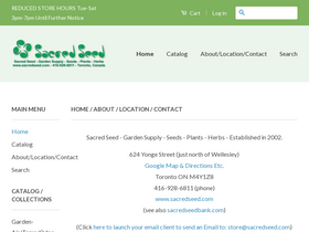 sacredseed.com