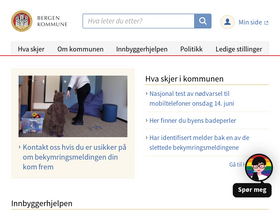 'bergen.kommune.no' screenshot