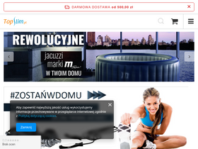 'topslim.pl' screenshot