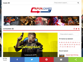 'apunkagames.biz' screenshot