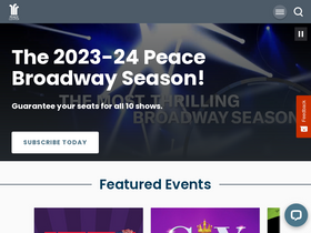 'peacecenter.org' screenshot