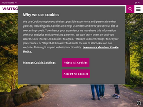 'visitscotland.com' screenshot