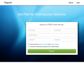 'pagazani.com' screenshot