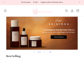 Hohtava homepage screenshot