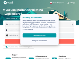 'virail.pl' screenshot