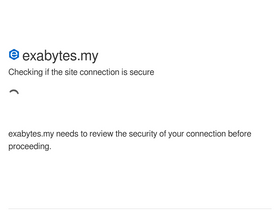 'exabytes.my' screenshot