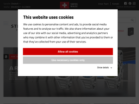 'steinhartwatches.de' screenshot