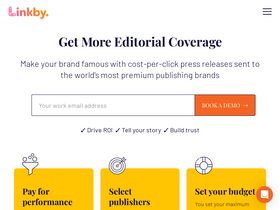 'linkby.com' screenshot