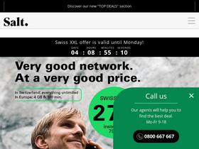 'salt.ch' screenshot