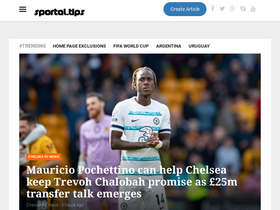 'sportal.tips' screenshot