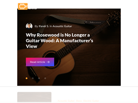 'strummingbars.com' screenshot