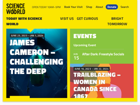 'scienceworld.ca' screenshot