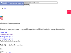 'sabor.hr' screenshot